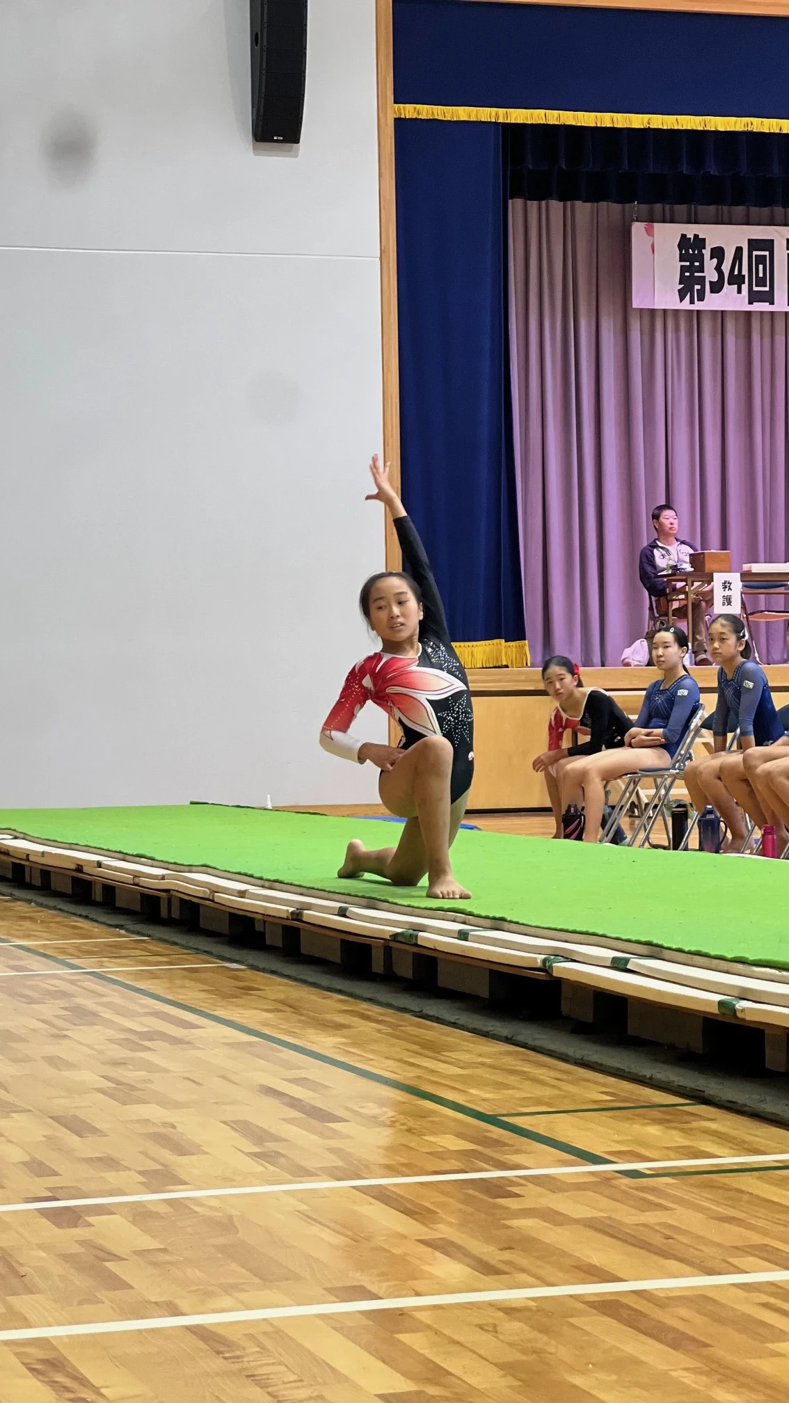 第34回雨情の郷ジュニア体操交歓大会 女子 中級