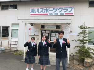 中学3年生の卒業式