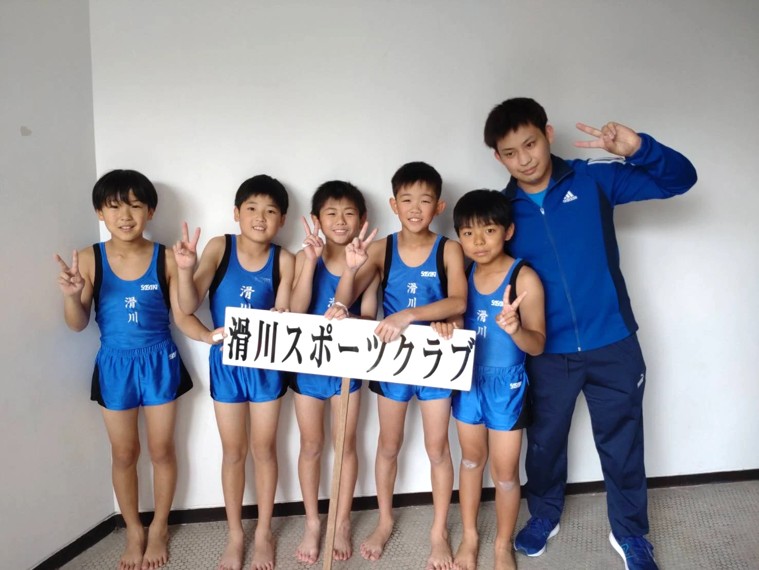 県ジュニア、男子中級優勝！